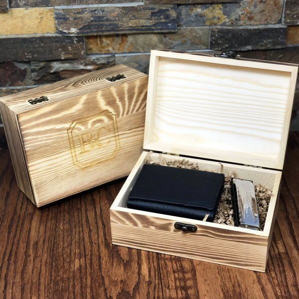 Tri-fold Wallet and Honer Harmonica Gift Set