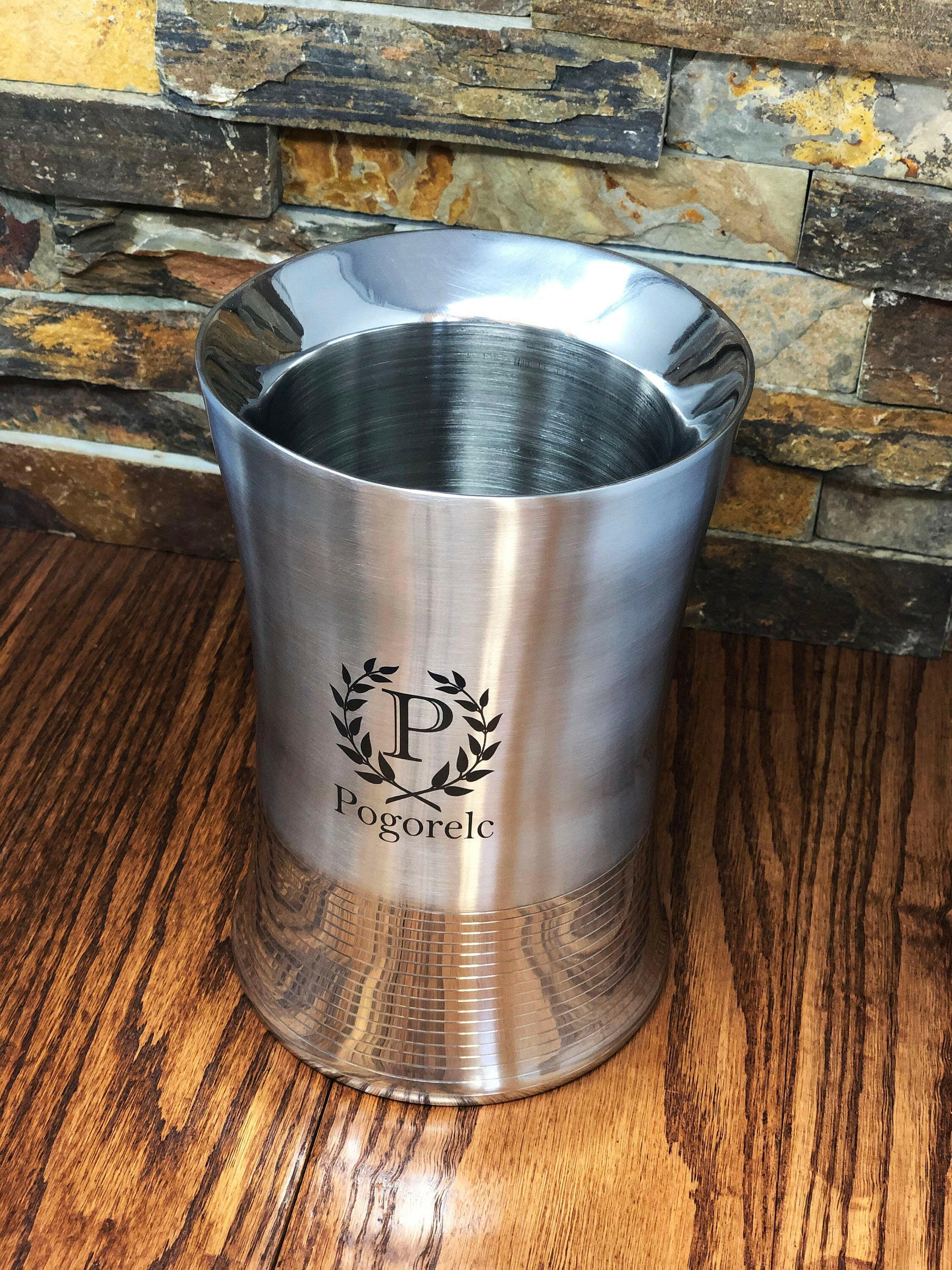 Bucket Wine Chiller Personalized.