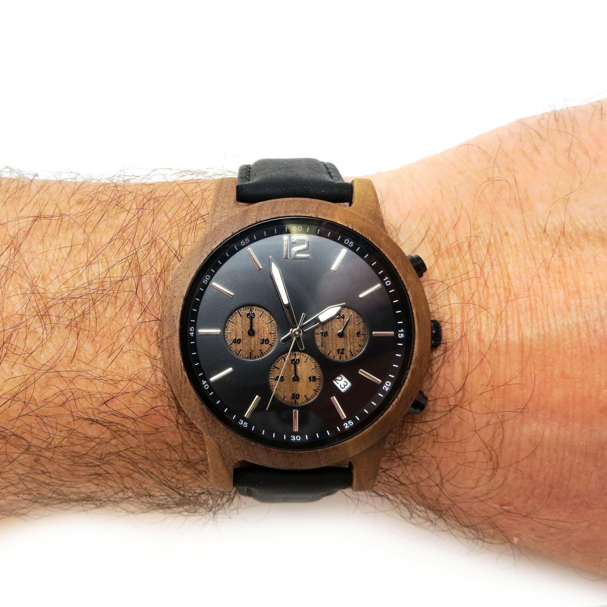 Personalized Unique Mens Wood Watch.