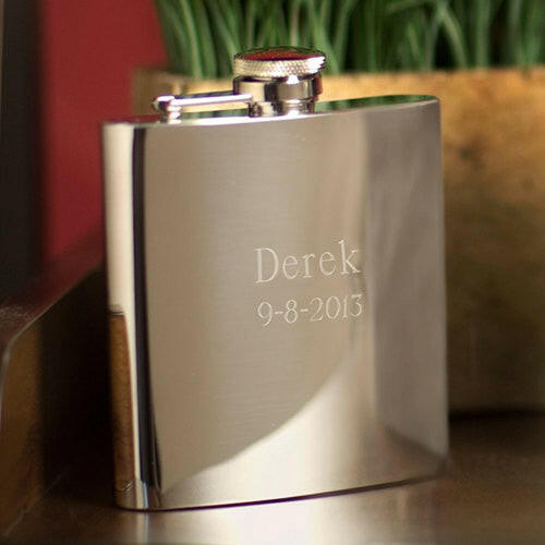 High Polished Stainless Steel Flask.