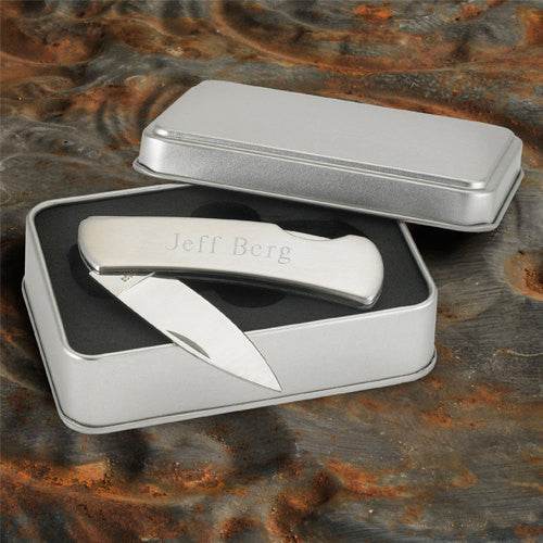 Stainless Steel Lock Back Knife