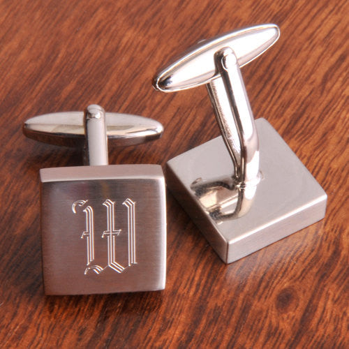 Personalized Square Cuff Links