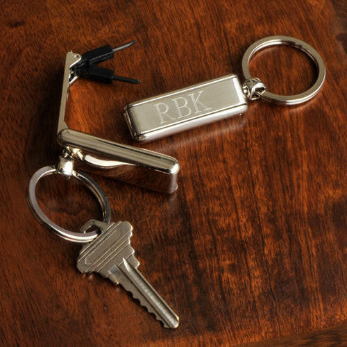 Monogrammed Fix-it Key Chain.