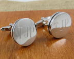 Personalized Round Cuff Links