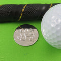 Sterling Silver Golf Ball Marker.