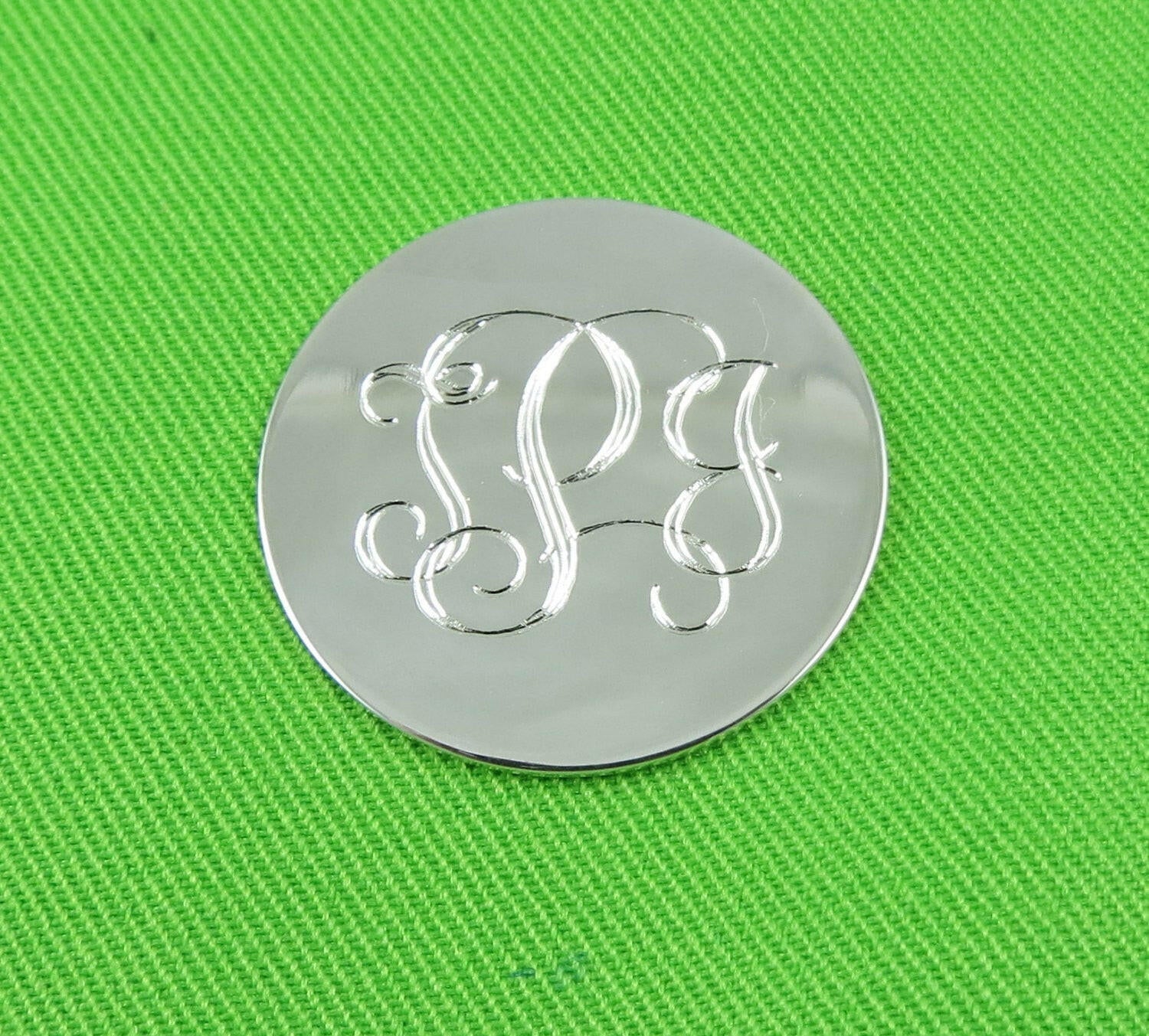 Sterling Silver Golf Ball Marker.