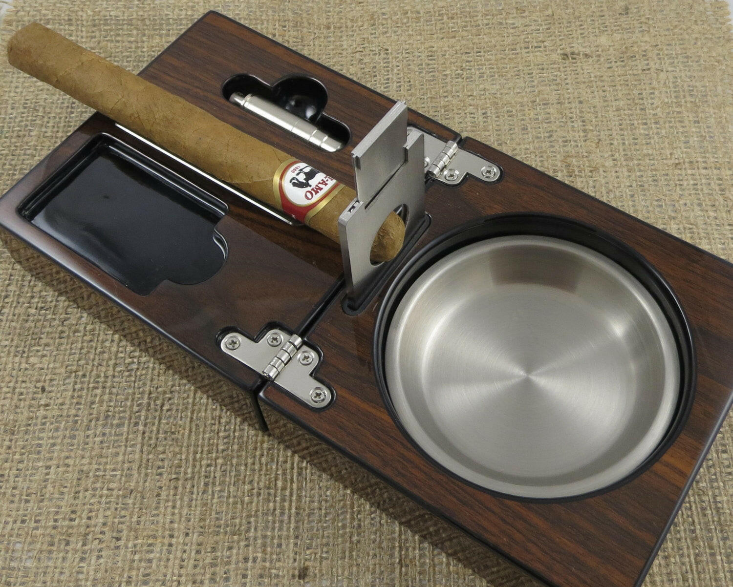 Personalized Cigar Ash Tray.