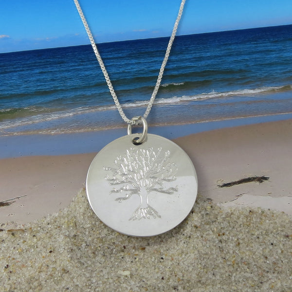 Tree of Life Necklace Sterling Silver