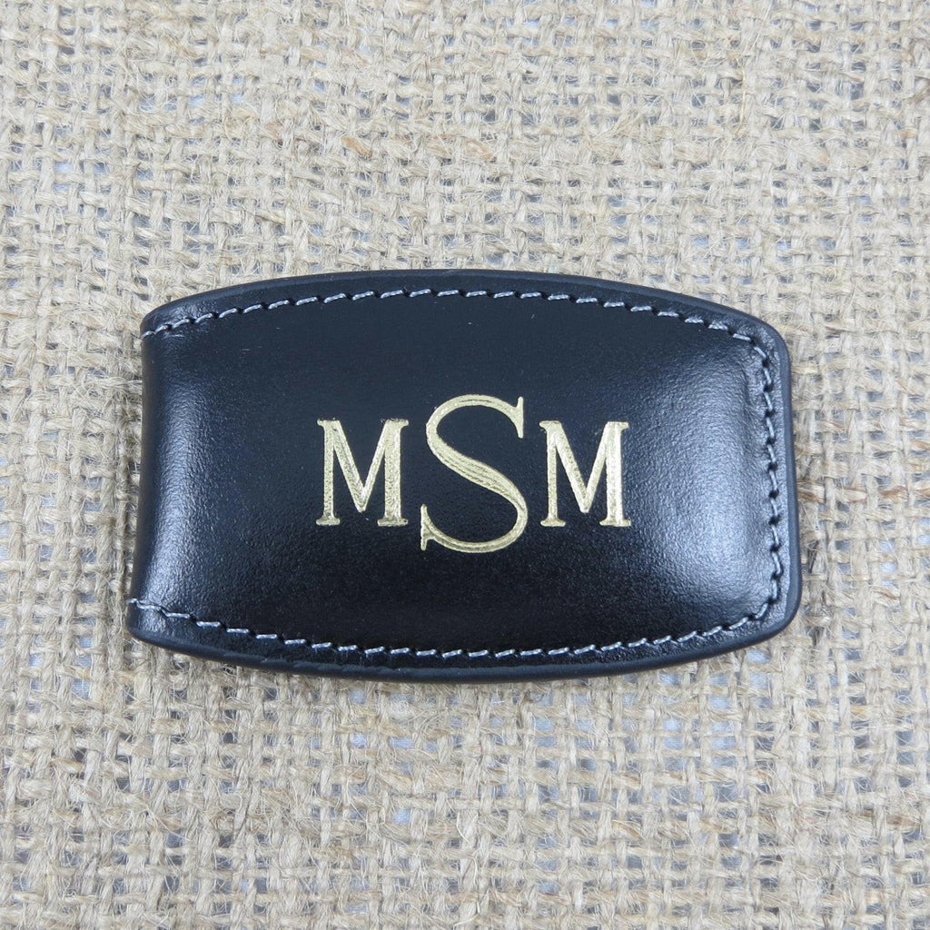 Leather Money Clip.
