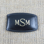 Leather Money Clip.