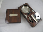 Personalized Cigar Ash Tray.