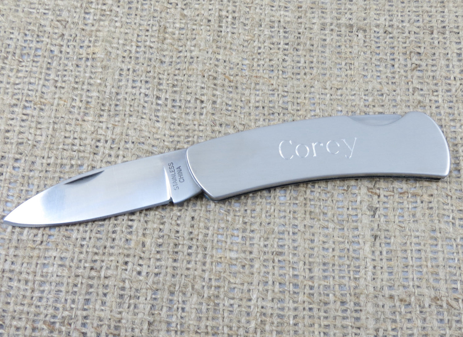 Stainless Steel Lock Back Knife