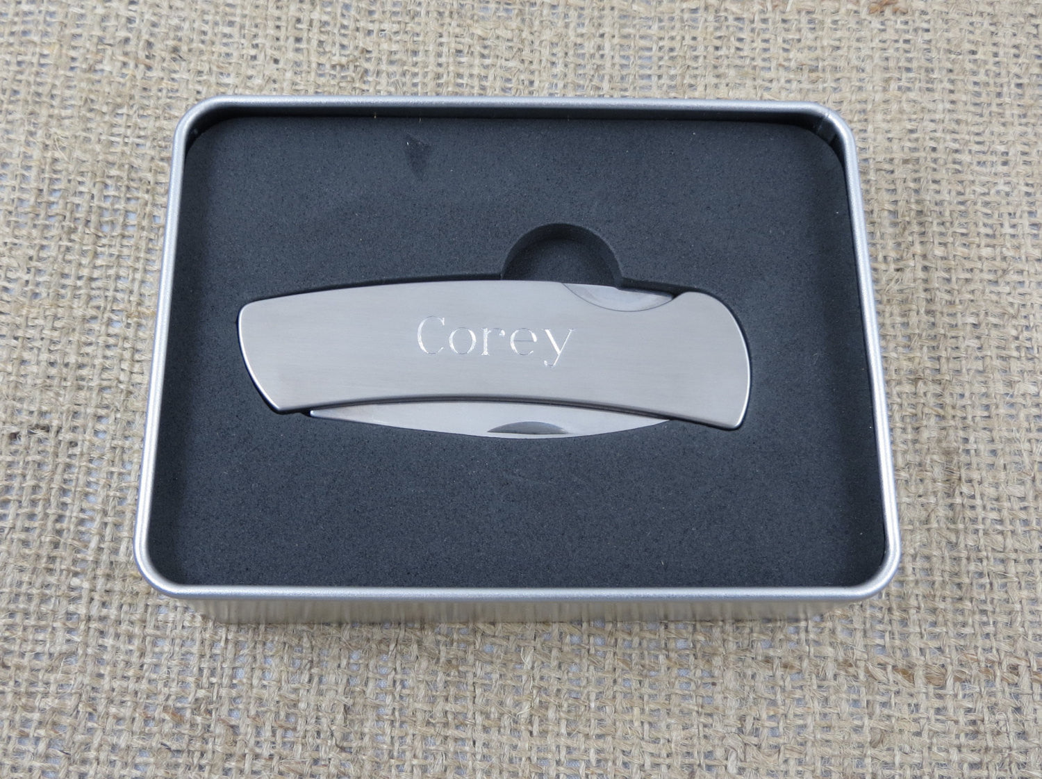 Stainless Steel Lock Back Knife