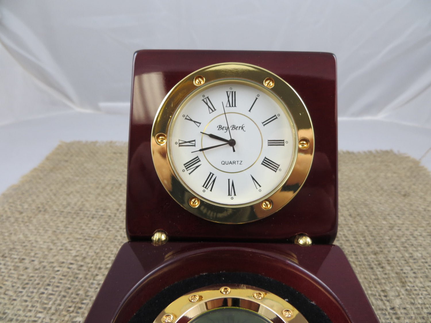 Personalized Nautical Compass Clock