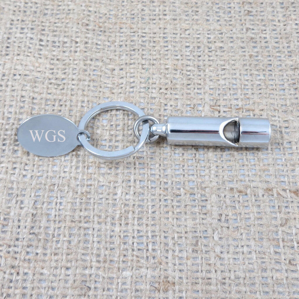 Whistle Key chain.