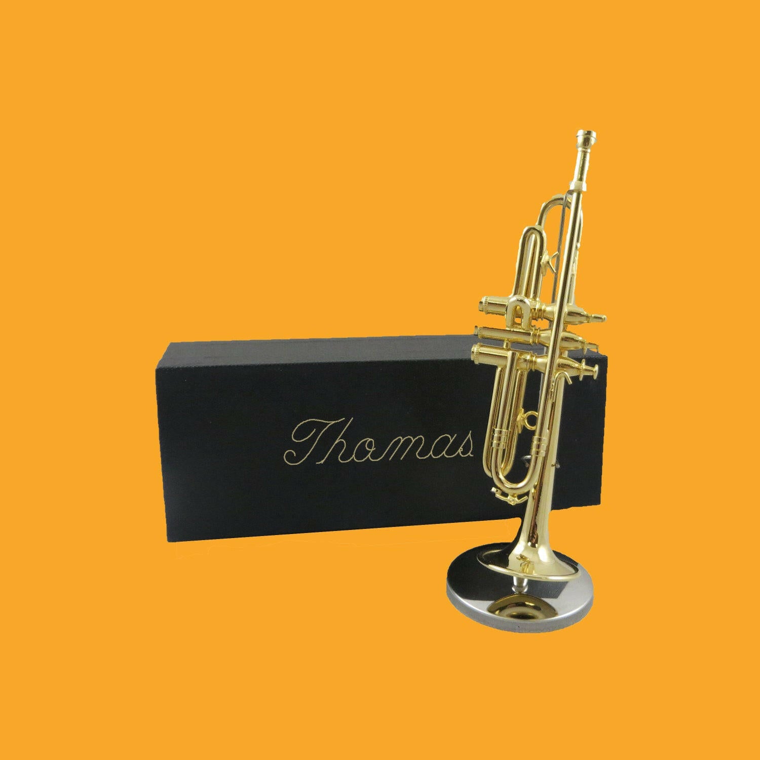 Personalized Miniature Trumpet.