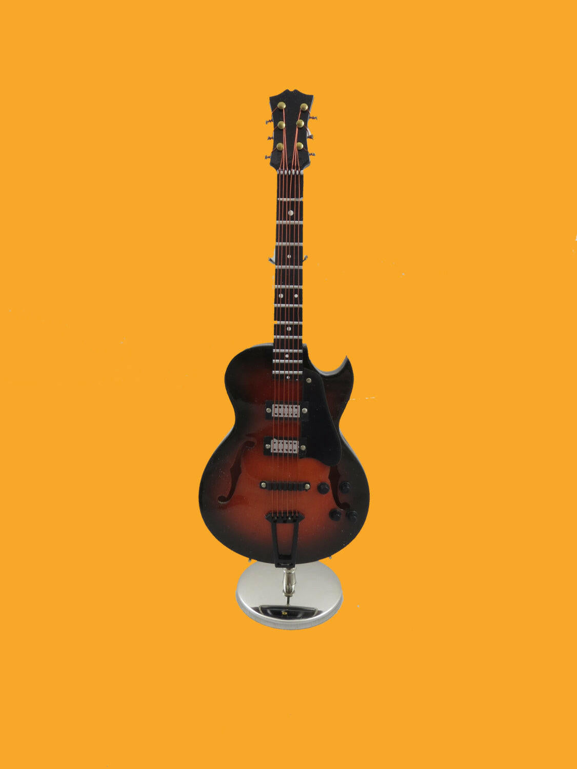 Personalized Miniature Gibson Guitar.