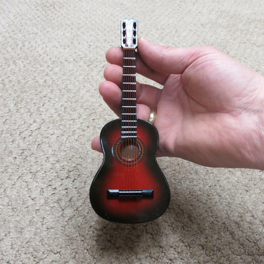 Personalized Miniature Acoustic Guitar.