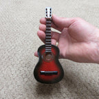 Personalized Miniature Acoustic Guitar.