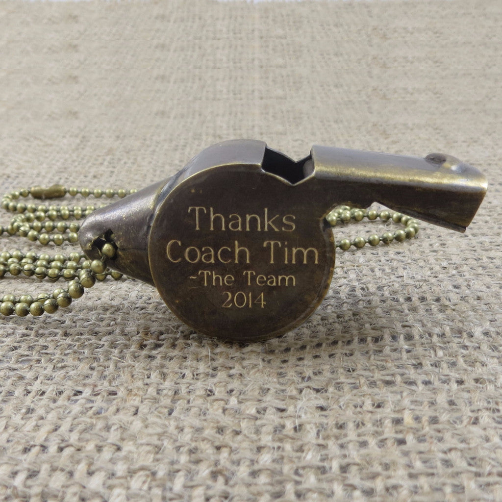 Personalized Coach Whistle