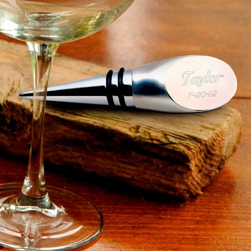 Personalized Wine Bottle Stopper