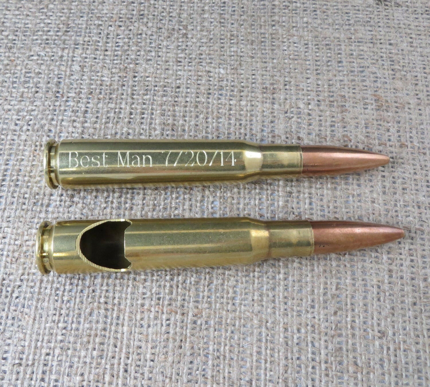 50 Caliber Military Bullet bottle Opener.