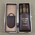 Folding Personalized Cigar Case