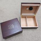 Personalized Cedar Cigar Humidor.