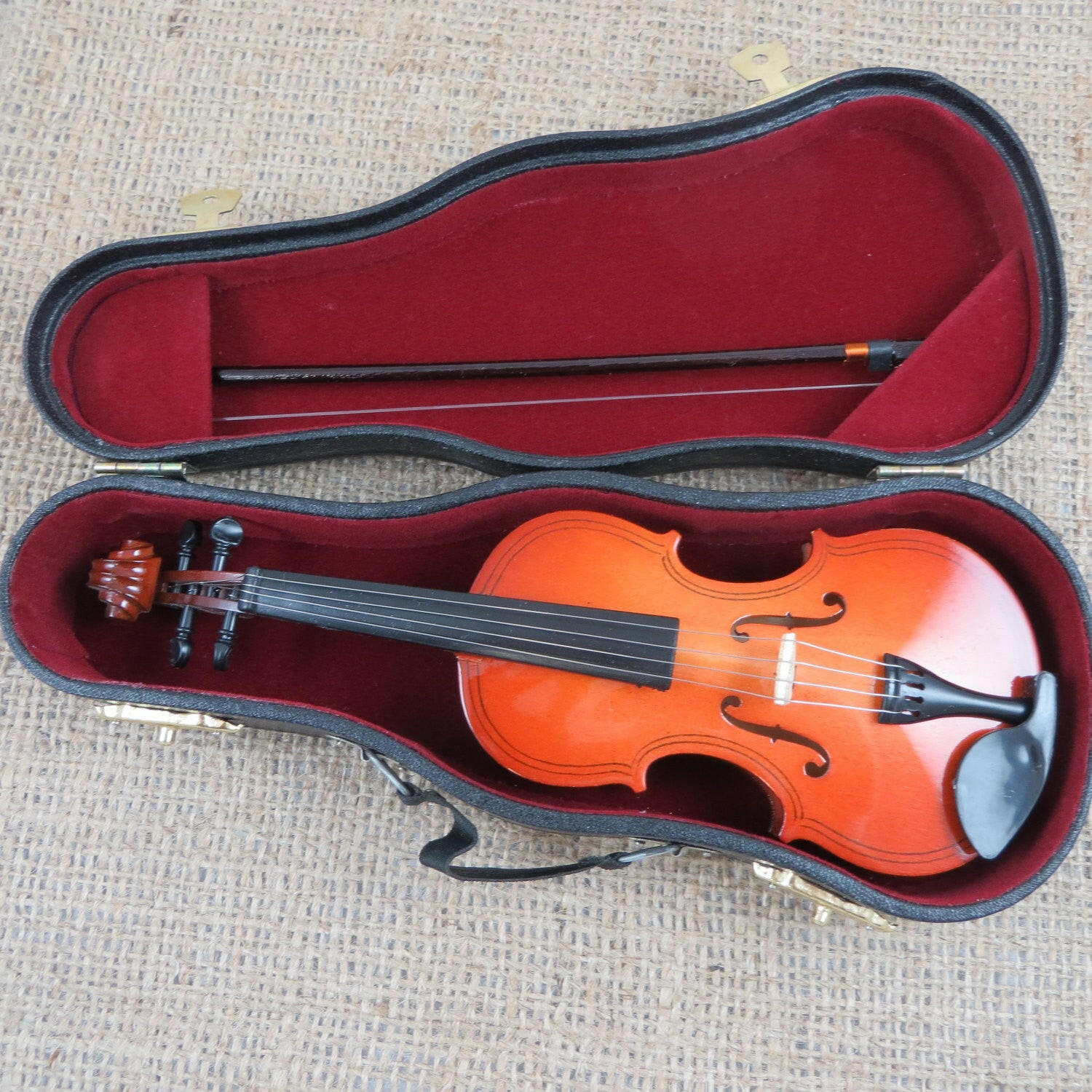 Miniature Personalized Violin.