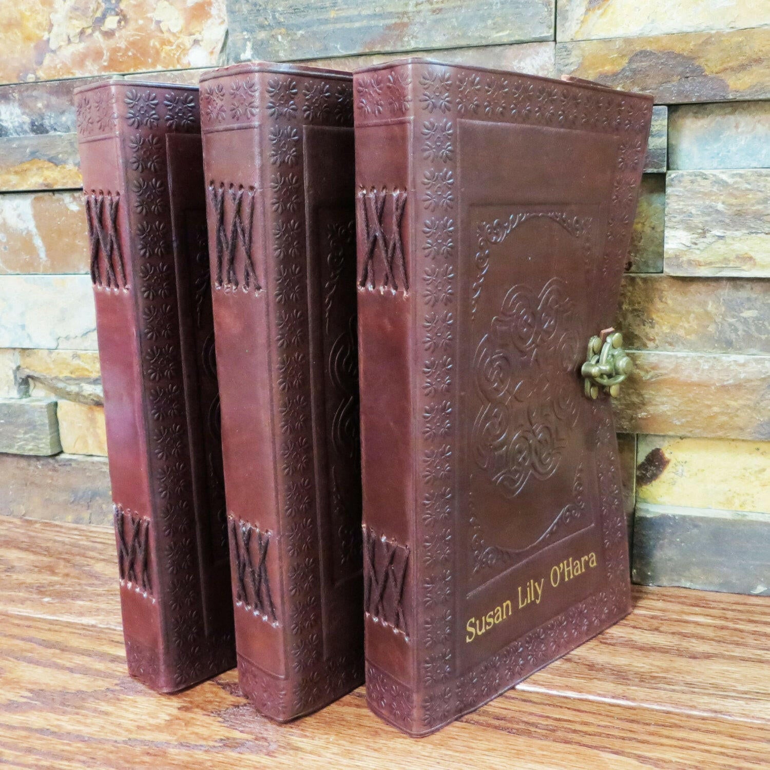 Leather Celtic Circle Journal.