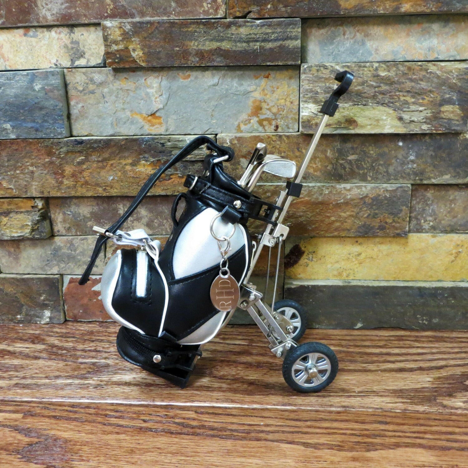 Golf Bag Pen Holder w/ 3 Pens.