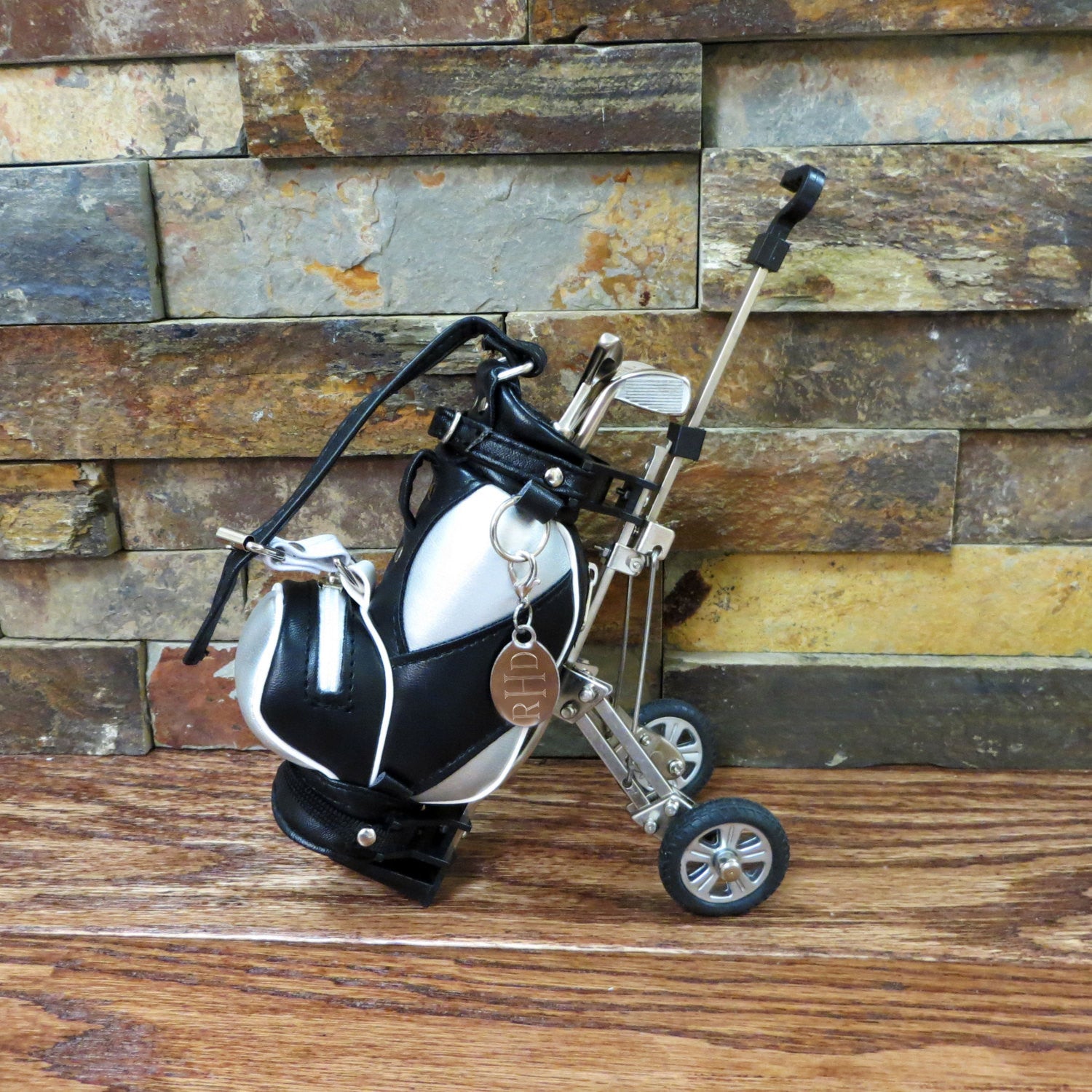 Golf Bag Pen Holder w/ 3 Pens