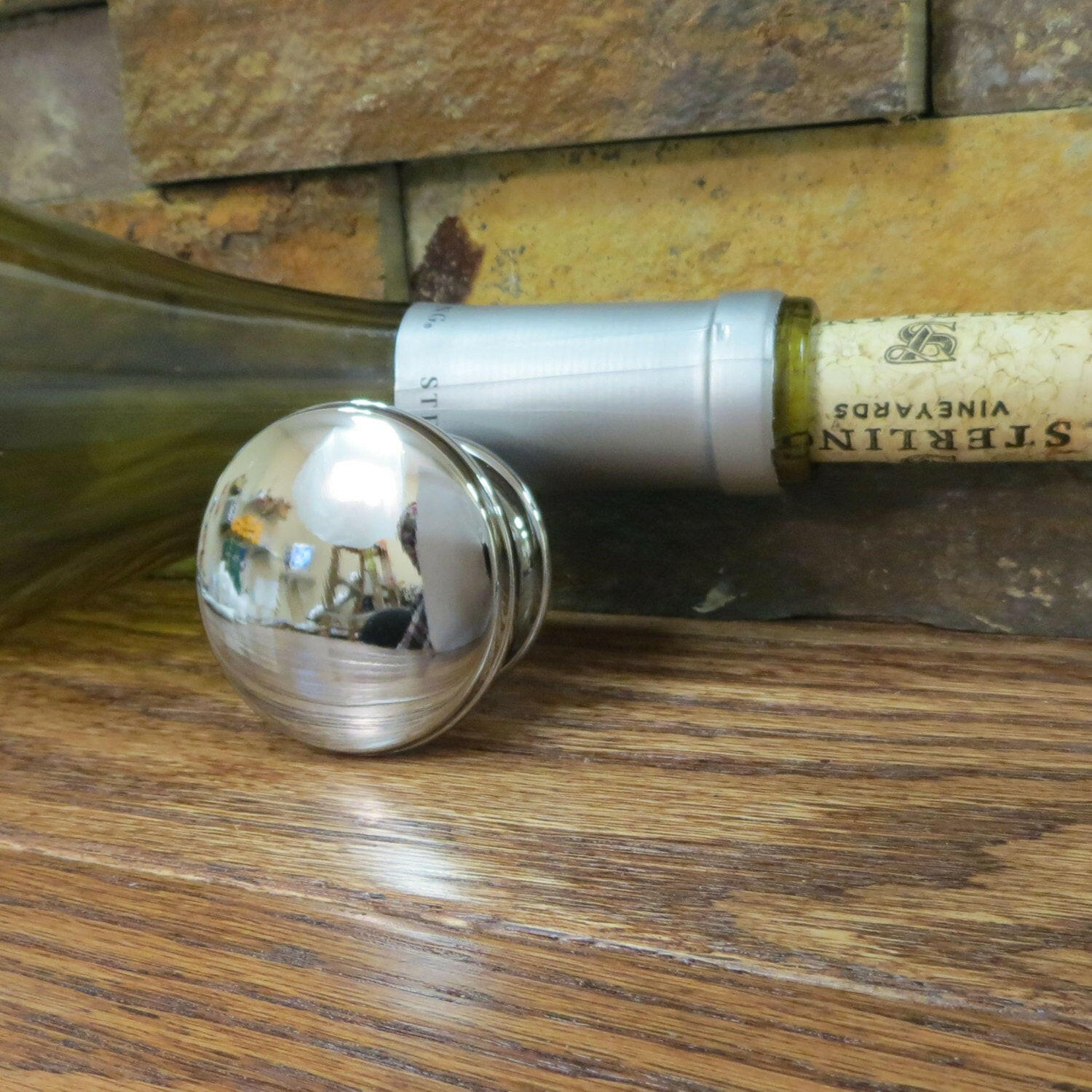 Personalized Wine Stopper.