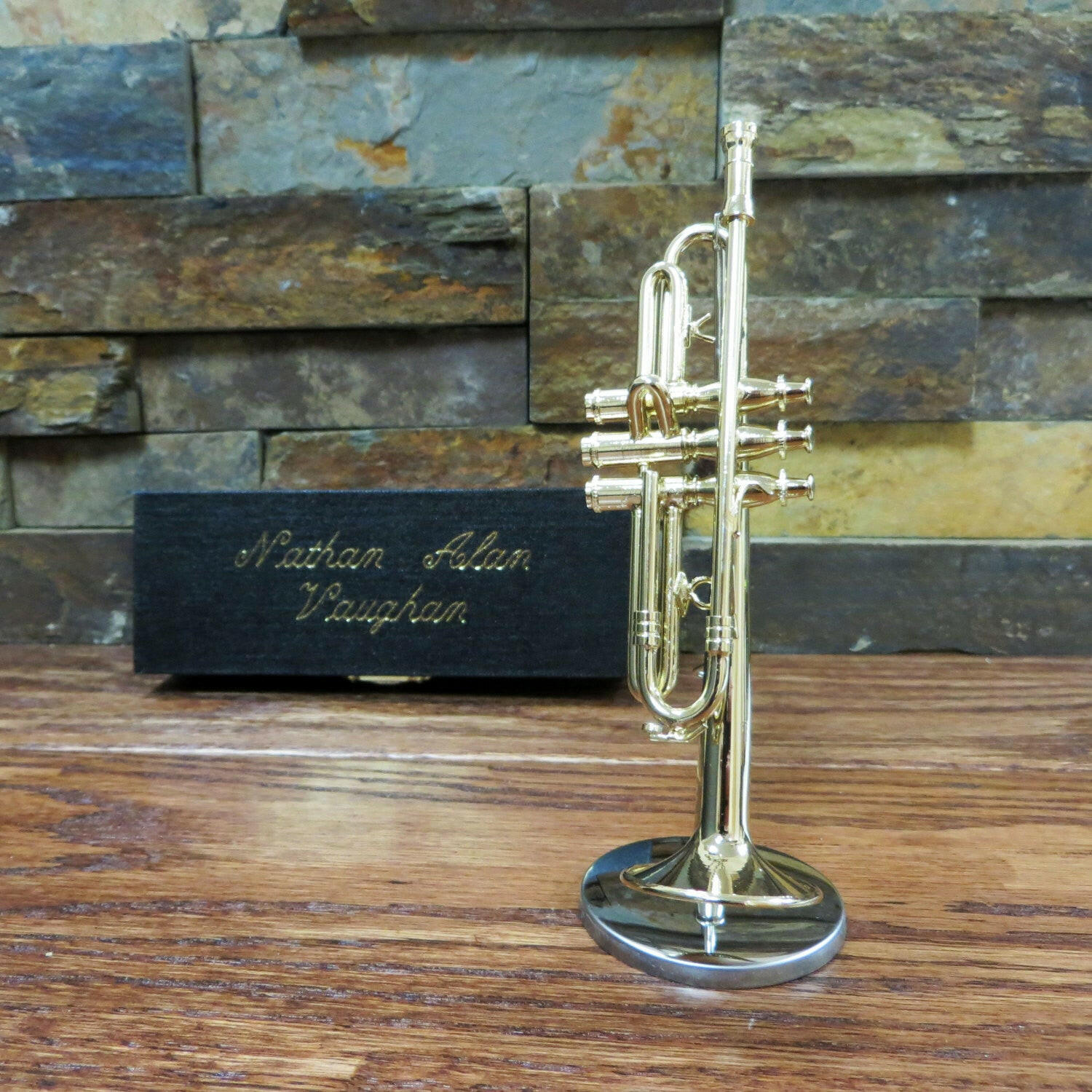 Personalized Miniature Trumpet.