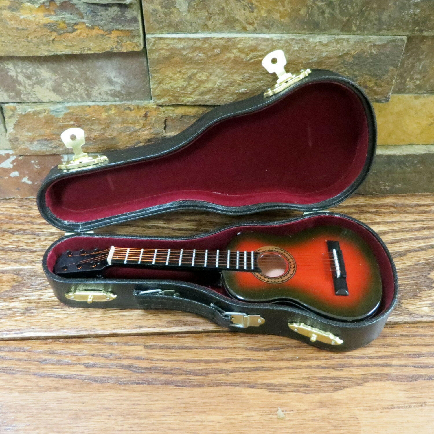 Personalized Miniature Acoustic Guitar.