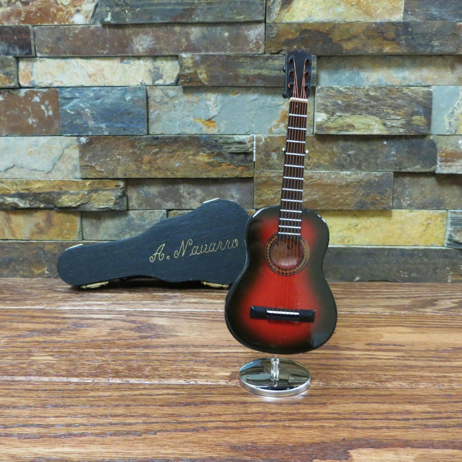 Personalized Miniature Acoustic Guitar.