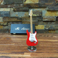 Mini Red Electric Guitar w/ Personalized Case.