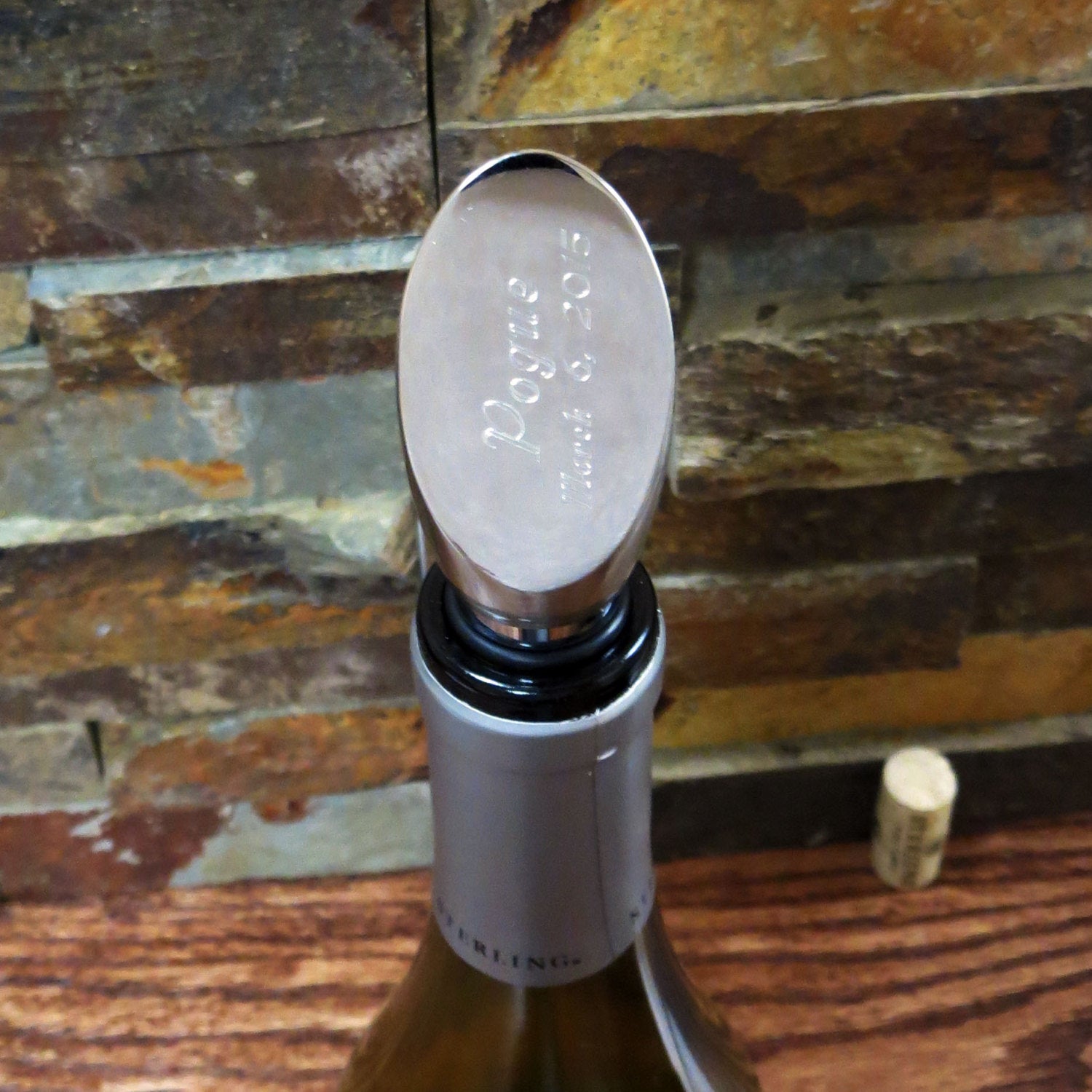 Personalized Wine Bottle Stopper