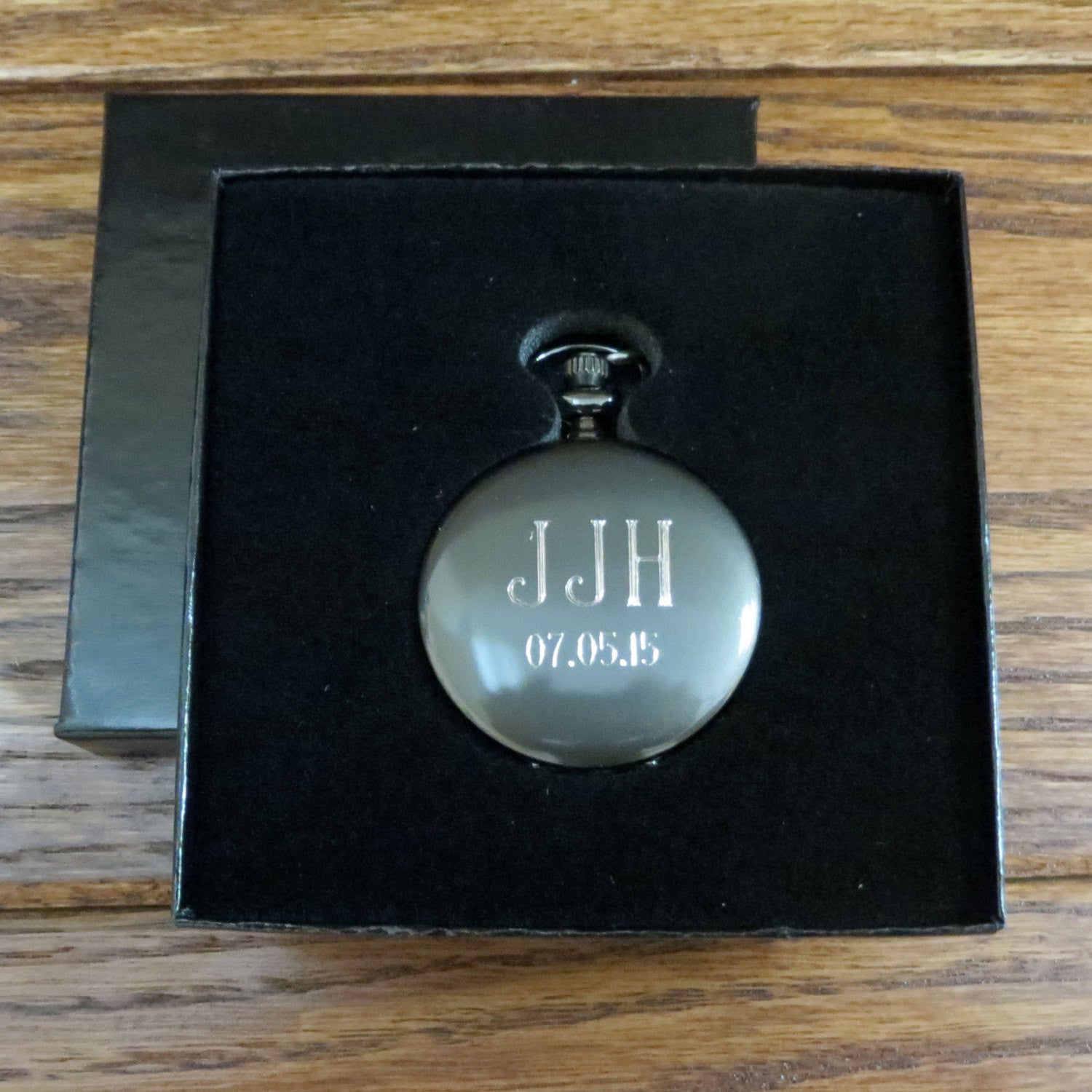 Monogrammed Pocket Watch