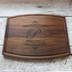 Personalized Family Name Cutting Board.