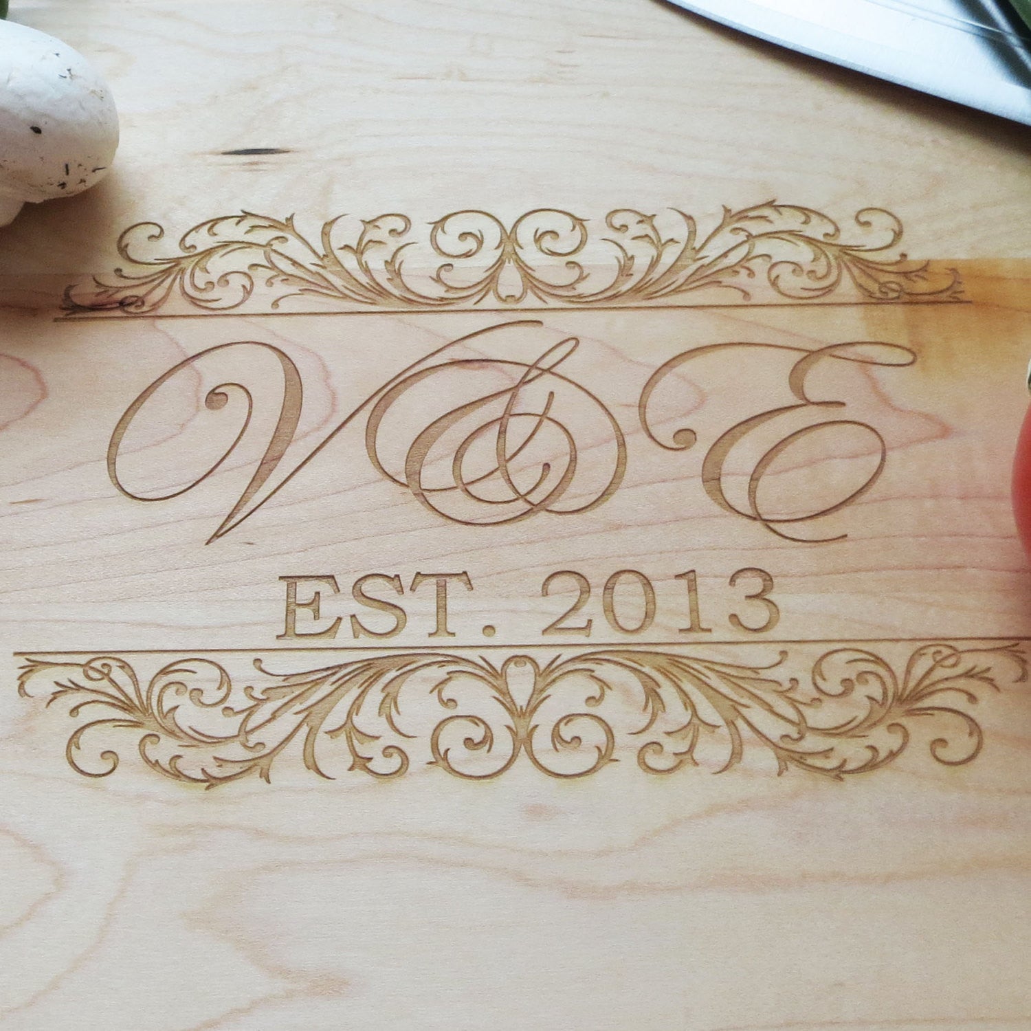 Monogram Cutting Board