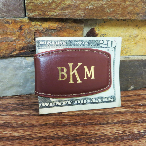 Leather Money Clip