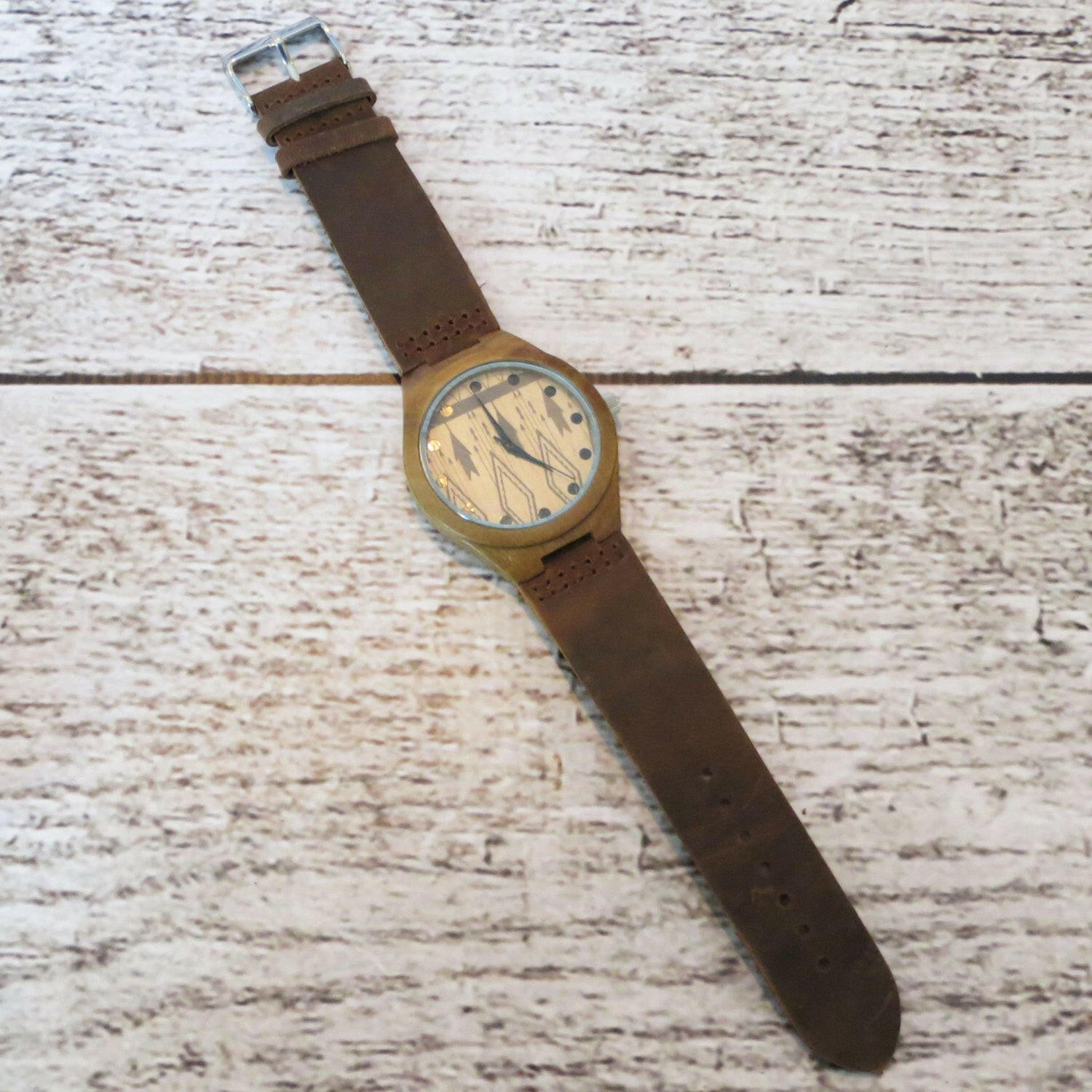 Personalized Wood Wrist Watch