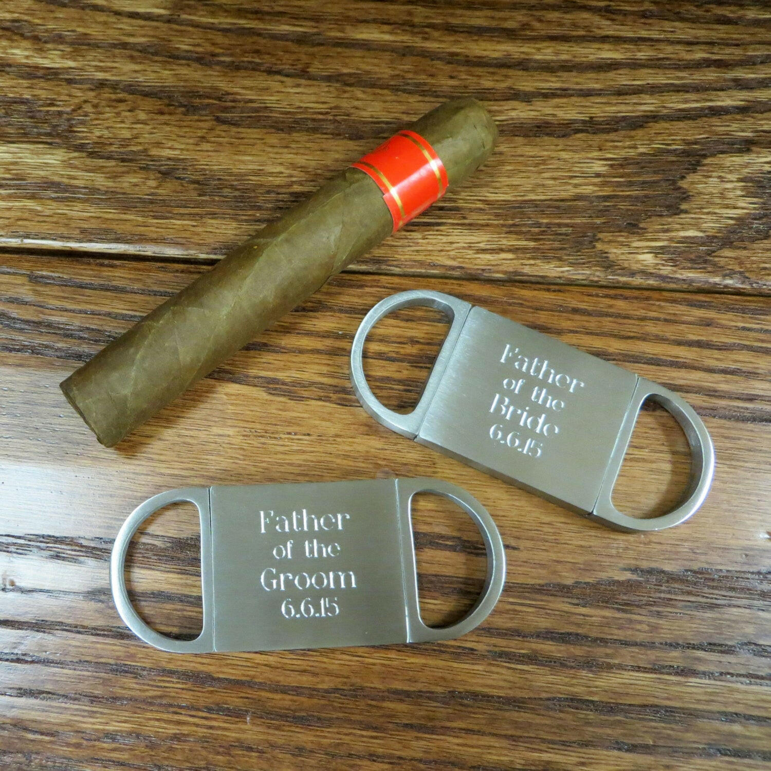 Personalized Cigar Cutter.