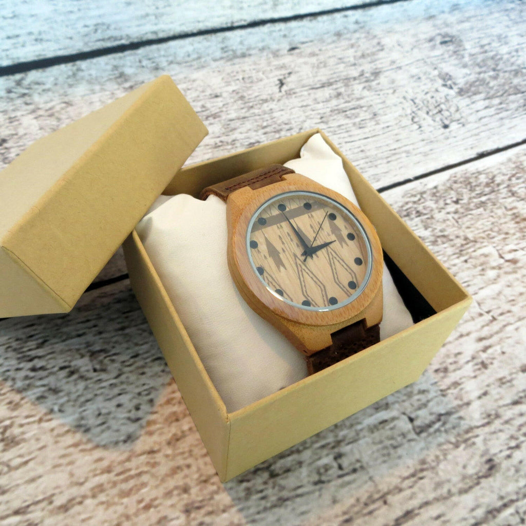 Wooden Wrist Watch.