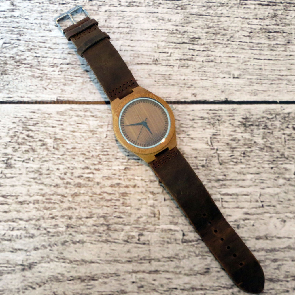 Customized Wooden Wrist Watch for Men