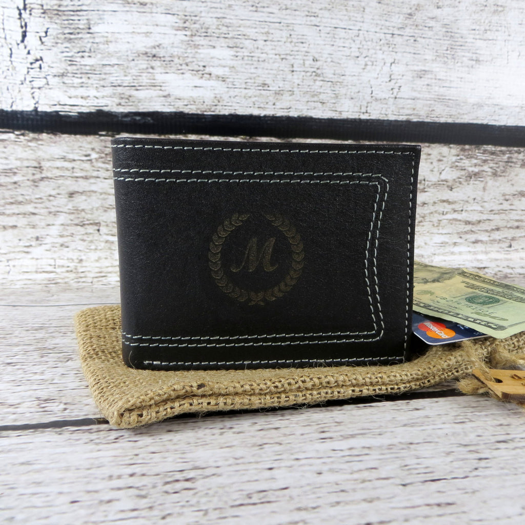 Personalized Bi-Fold Wallet for Men