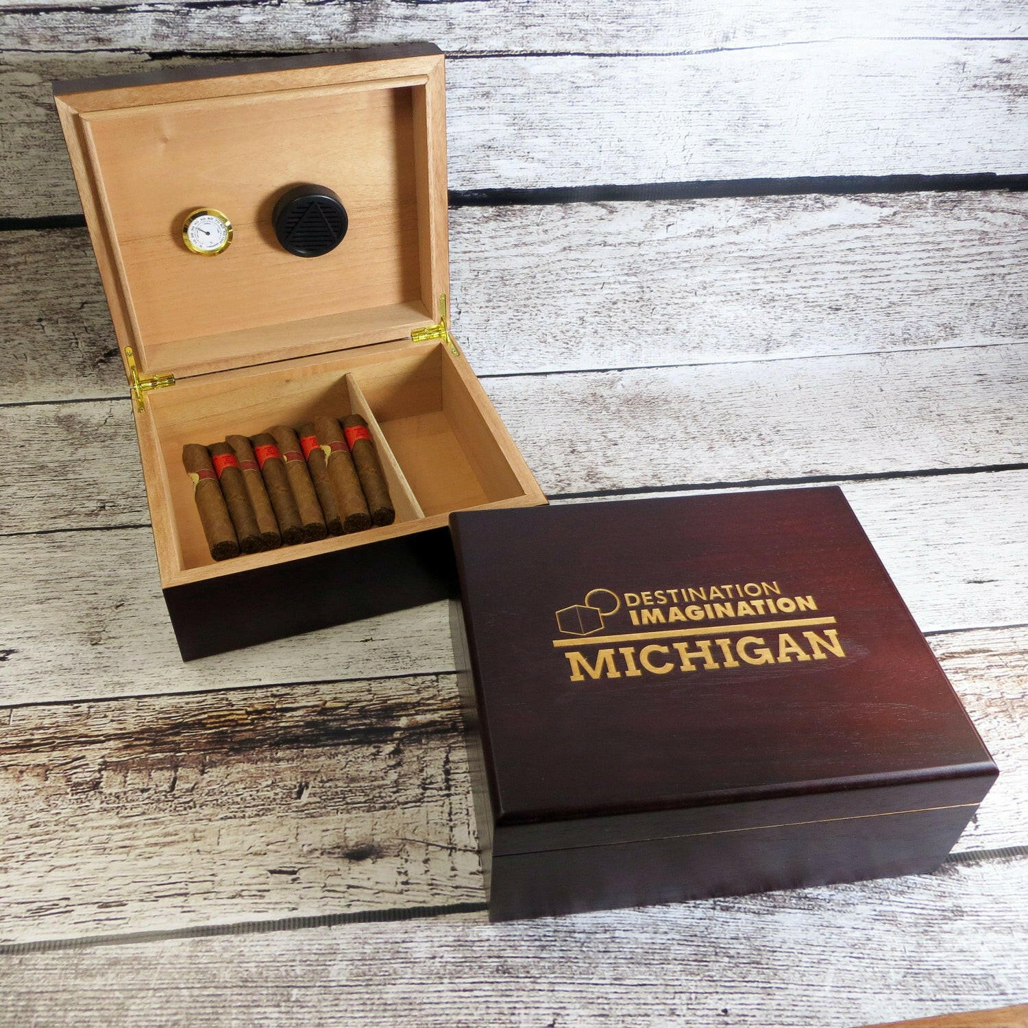 Customized Cedar Cigar Humidor