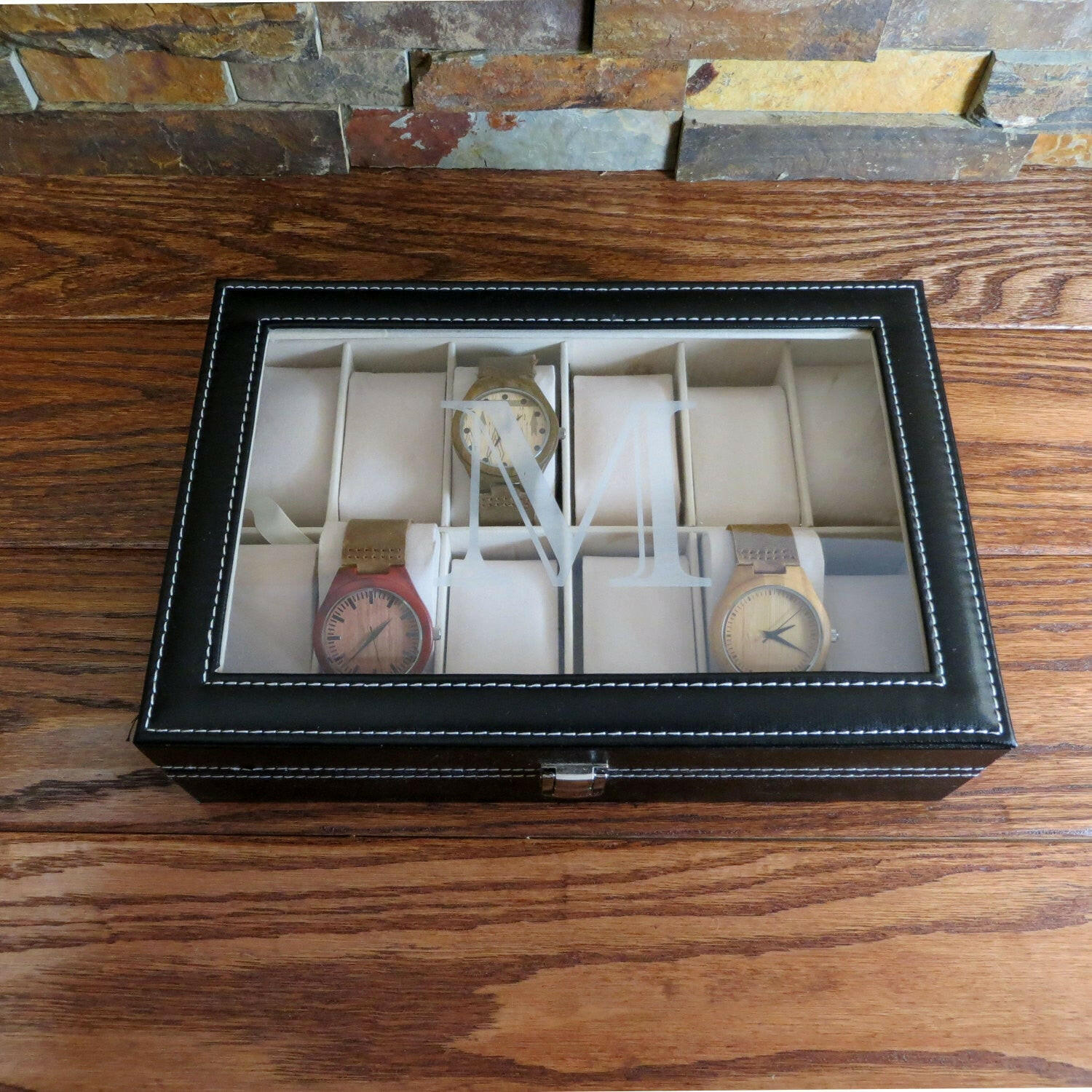 Personalized Watch Box Engraved.