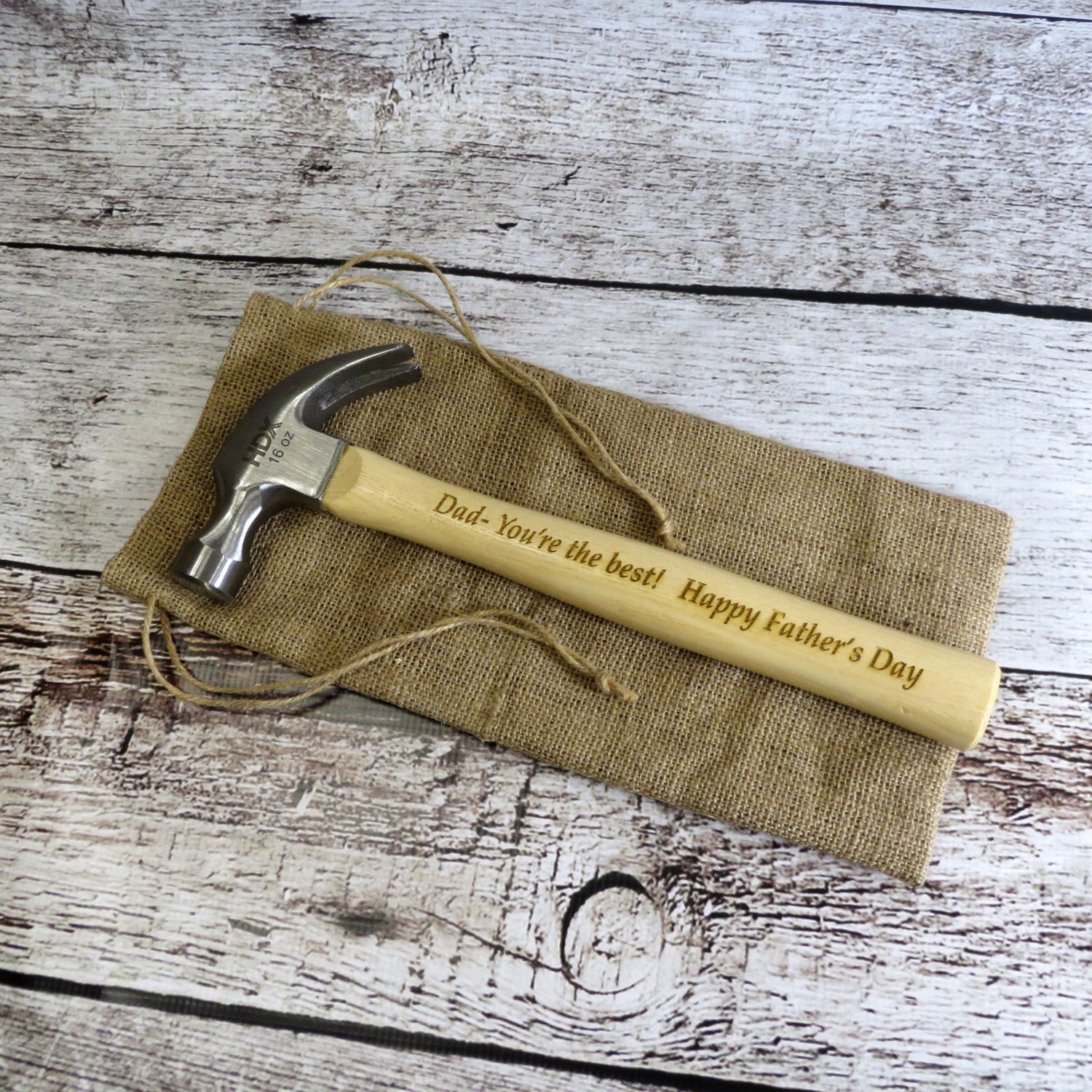 Personalized Wood Hammer